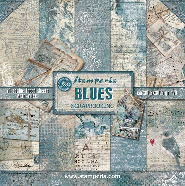 Stamperia Blues