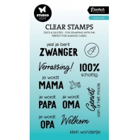 Studio Light Clear Stamp Geboorte Essentials nr 645