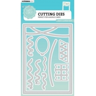 Studio Light Cutting Die Party cardshape Sweet Stories nr 820