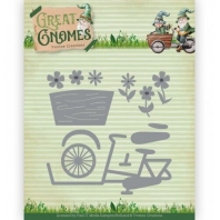 Great Gnomes - Yvonne Creations - Snijmal Gnome Cargo Bike