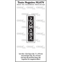 Crealias Texto Negativo ZOMAAR ( V )