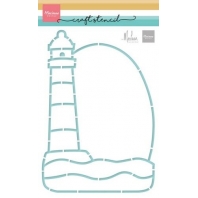 Marianne Design Mask Stencil - Vuurtoren by Marleen