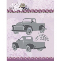 Berrie's Beauties - Lovely Lilacs - Snijmal Lovely Pick Up Truck 