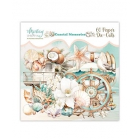 Minty Paper Die Cuts - Coastal Memories, 60 stuks