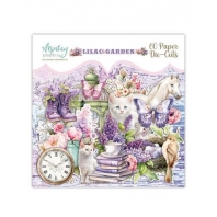 Minty Paper Die Cuts - Lilac Garden , 60 stuks