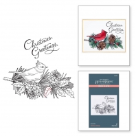 Spellbinders Betterpress Christmas Greetings