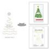 Spellbinders Hot Foil Shining Christmas Tree