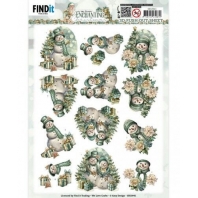 Amy Design Enchanting Christmas - 3D Push Out Snowman