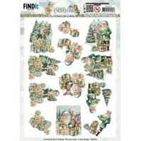 Amy Design Enchanting Christmas - 3D Push Out Santa