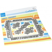 Marianne Design - Craftable Fijne Feestdagen vierkant by Marleen