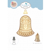 Elizabeth Craft Designs Joyous Ornament - Bell 2156
