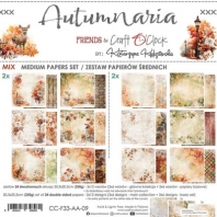 Craft O Clock - Autumnaria - 20,5x30,5cm mix set