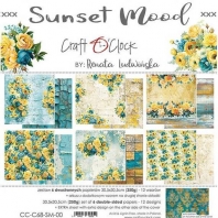 Craft O Clock - Sunset Mood - 20,3x20,3cm