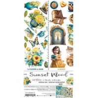 Craft O Clock - Sunset Mood - extra set mix - 15,7x30,5cm