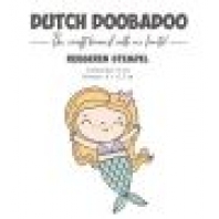 Dutch Doobadoo Rubber Stempel Zeemeermin Ariel