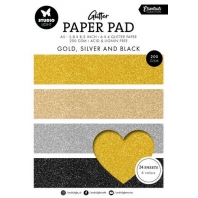 Studio Light Glitter Pad Gold-Silver-Black Ess nr.209