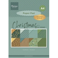 Marianne Design Paperpad Christmas at home A4