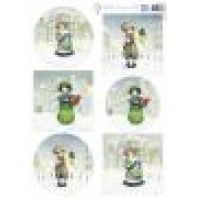 Marianne Design Decoupage Hettyâ€™s Snoesjes - Winter City