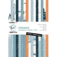 Studio Light design paper pad Winter landscape Friendz nr 226