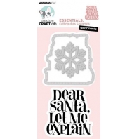 Studio Light tamp 7 cutting die Dear Santa Essentials nr 83