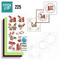 Stitch and Do set 225 - Gnome for Christmas 