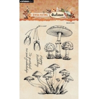 Studio Light Clear Stamp Mushrooms Everlasting Autumn nr 717