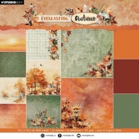 Studio Light Paper Pad Background paper Everlasting Autumn nr 230