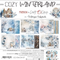 Craft o Clock - Cozy Winterland - 20,3x20,3cm