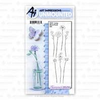 Art Impressions Long Stem Floral Set 5919