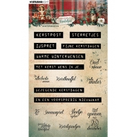 Studio Light - Jeanineâ€™s Art - Festive Nostalgie Clearstamp winterwensen 