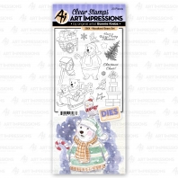 Art Impressions - Woodland Bears Set - 5954