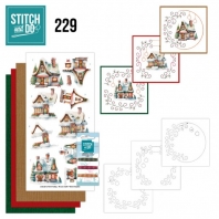 Stitch and Do 229 - Berrie's Beauties - Christmas Houses