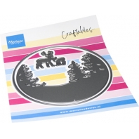 Marianne Design - Craftables stencil Silhouette - Winter Scene
