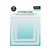 Studio Light - Cutting Die Torn Edge Squares  Essentials 