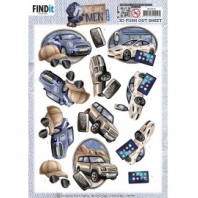 We are Man - Amy Design - 3D Push Out - Cars