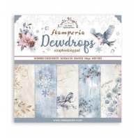 Stamperia - Dewdrops - Designpaper 20,3x20,3cm