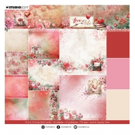 Studio Light - Love of my Life - Paperpad 20,3x20,3cm