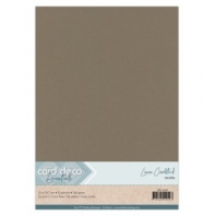 Card Deco Essentials - Linnenkarton A4 - Mokka 44 - 10 stuks