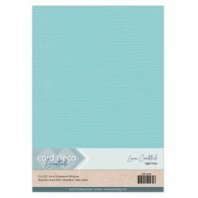 Card Deco Essentials - Linnenkarton A4 - Lichtblauw 28 - 10 stuks