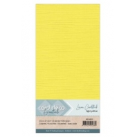 Card deco Essentials - Linnenkarton 4K - Lichtgeel 03 - 10 stuks