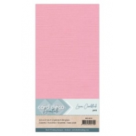 Card deco Essentials - Linnenkarton 4K - Roze 16 - 10 stuks
