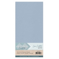 Card deco Essentials - Linnenkarton 4K - Gijs-Blauw 102 - 10 stuks