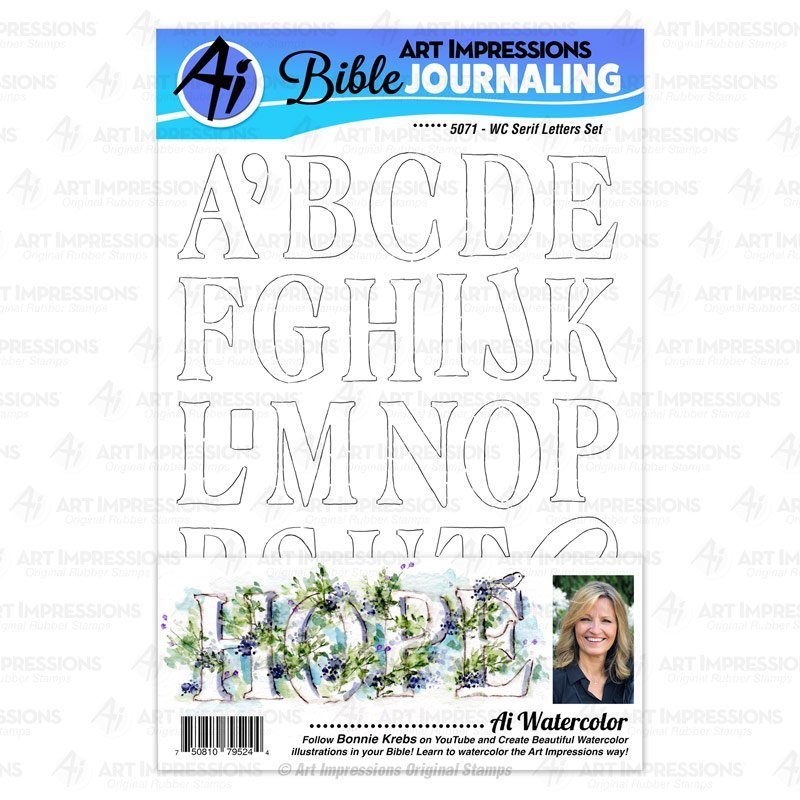 WC Serif Letters Set