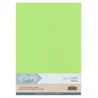 Card Deco Essentials - Linnenkarton A4 - Mei Groen 21 - 10 stuks