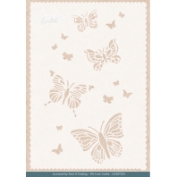 Card Deco Essentials Mixed Media Stencil - Flutters