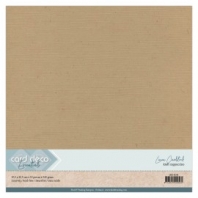 Card Deco Essentials - Linnenkarton Kraft Cappuccino 45 - Scrap - 10 stuks