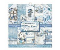 Stamperia Blue Land 30,5x30,5