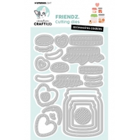 Creative Craftlab Friendz Cutting Die Accessories Cookies