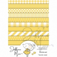 Juffrouw Muis - Paperpad A5 - enkelzijdig - Kuikentjes Geel  - 10 stuks