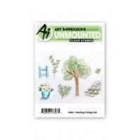 Art Impressions - Dwelling Foliage Set 5989